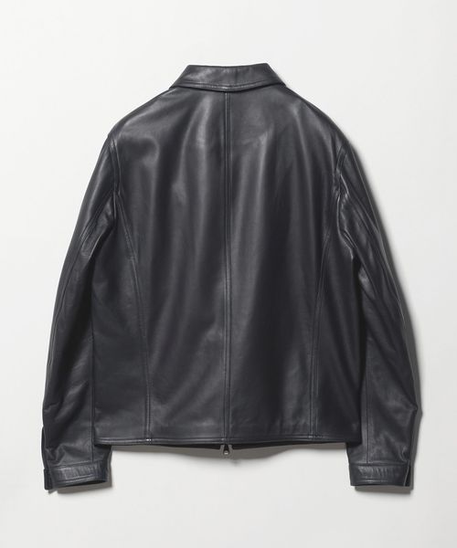 別注】＜EMMETI＞COLLAR JURI/ カラー シングル ライダース ジャケット