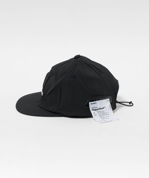 SATISFY＞PEACESHELL RUNNING CAP/キャップ