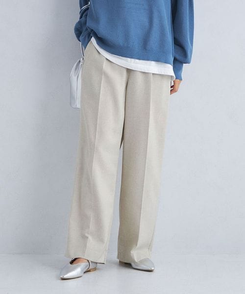 新作】SUKALA ベーシックリブフレアパンツ L SUKALA】ベーシックリブ