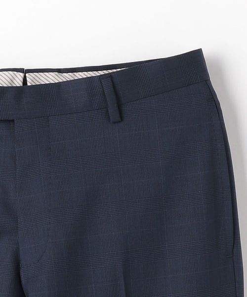 GUABELLO グレンチェック CLD NP スーツパンツ