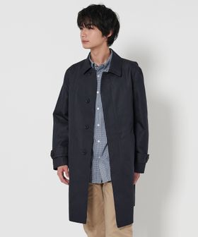 シャンブレー ツイル ステンカラーコート＜A DAY IN THE LIFE＞