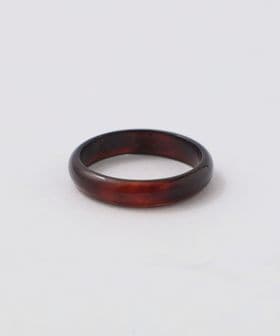 大澤鼈甲＞ 4MM BLK RING/リング