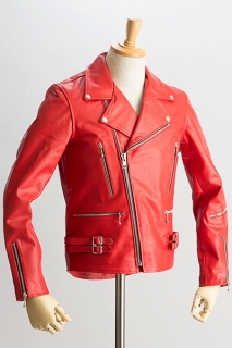 赤いライダースジャケット販売店｜上野屋｜UKダブルライダース