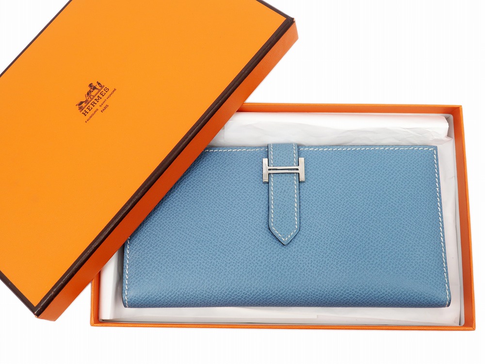 お買取りしました！ HERMES エルメス ベアンクラシック ブルージーン