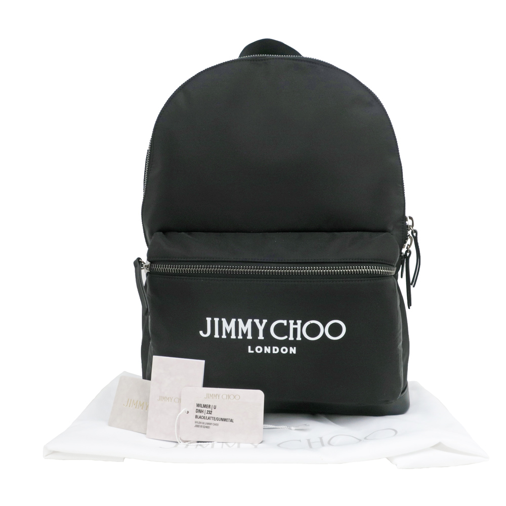 名東】【JIMMY CHOO】ジミーチュウ バックパック WILMER リュック