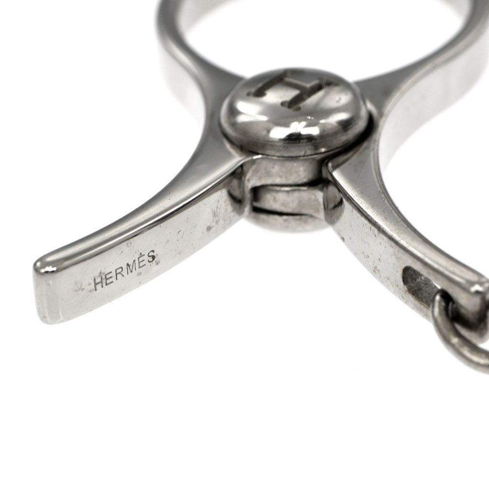 名東】【HERMES】エルメス フィルー グローブホルダー シルバー