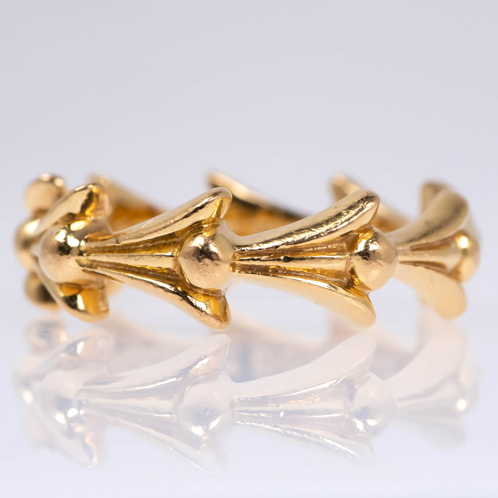 名東】【CHROME HEARTS】クロムハーツ CROSS TAIL クロステイル リング