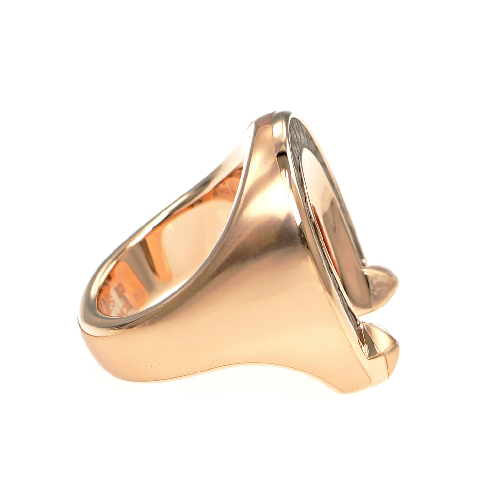 名東】【HERMES】エルメス ジョケットリング GM サイズ53 エトゥープ