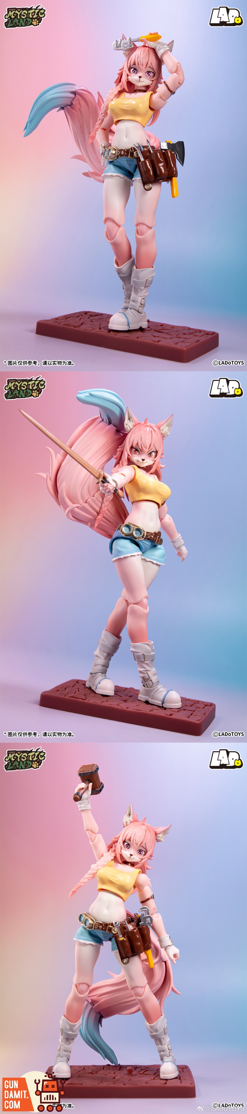 LADoTOYS 1/12 ERA-001CL Liya Alopex Candy Land Figure | GunDamit.com