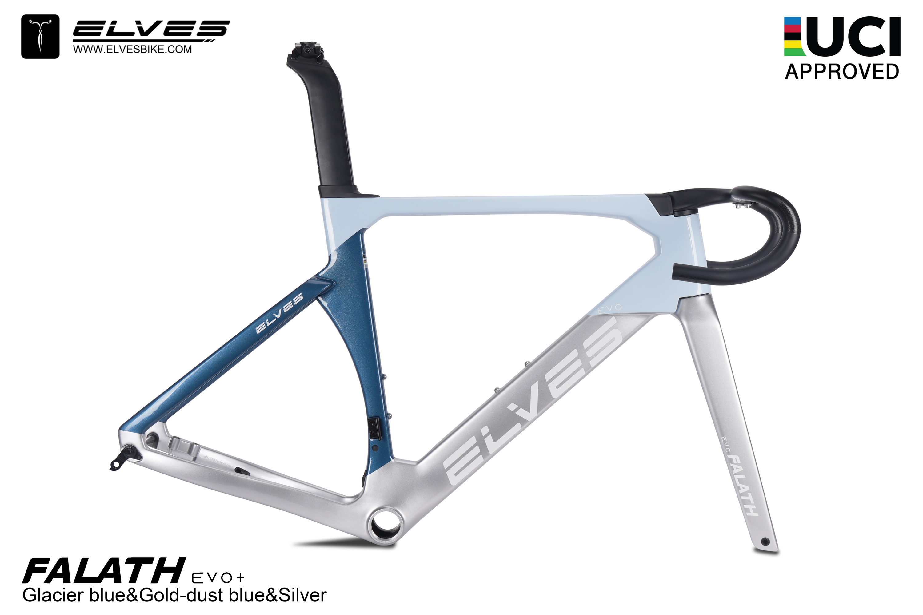 Elves Falath EVO – Road Bike Carbon Frame and Disc Frameset