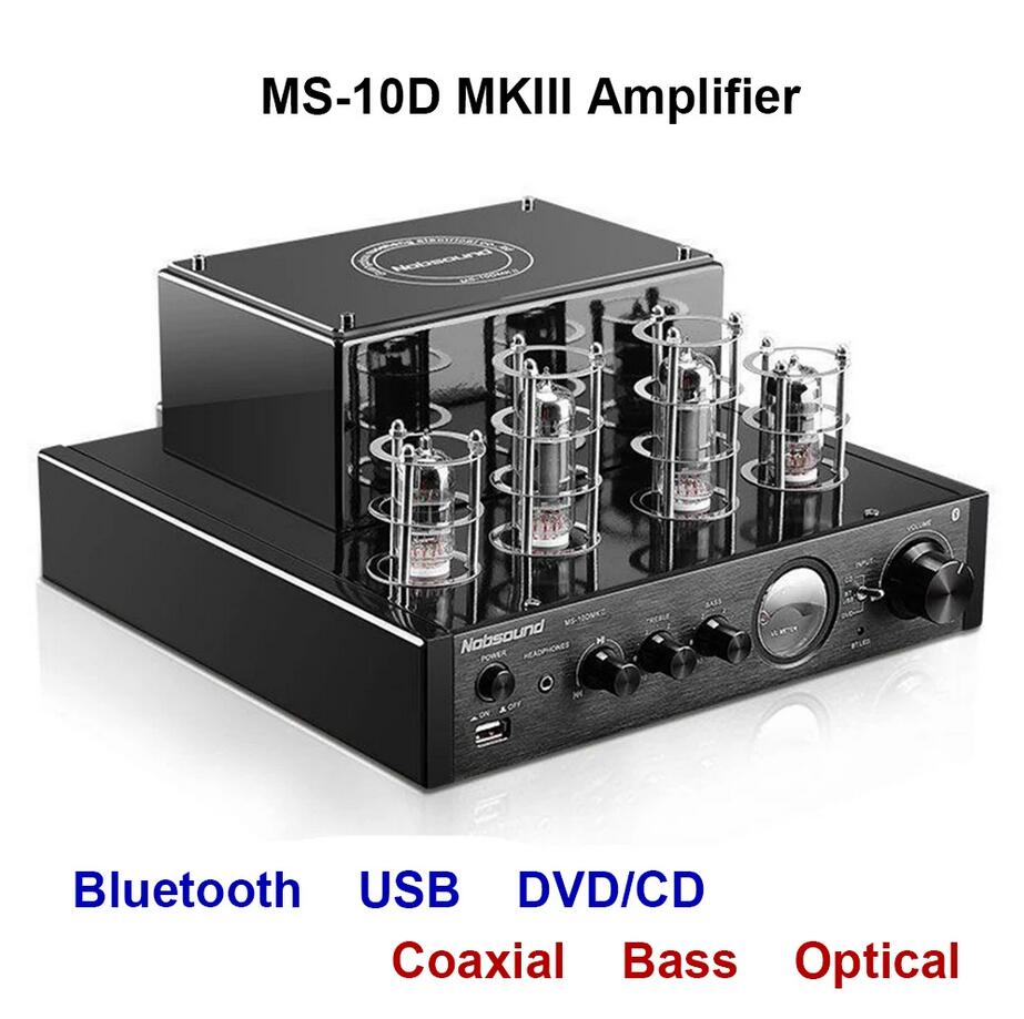 Nobsound MS-10D MKII MS-10D MKIII Amplifier Vacuum Tube Amplifier