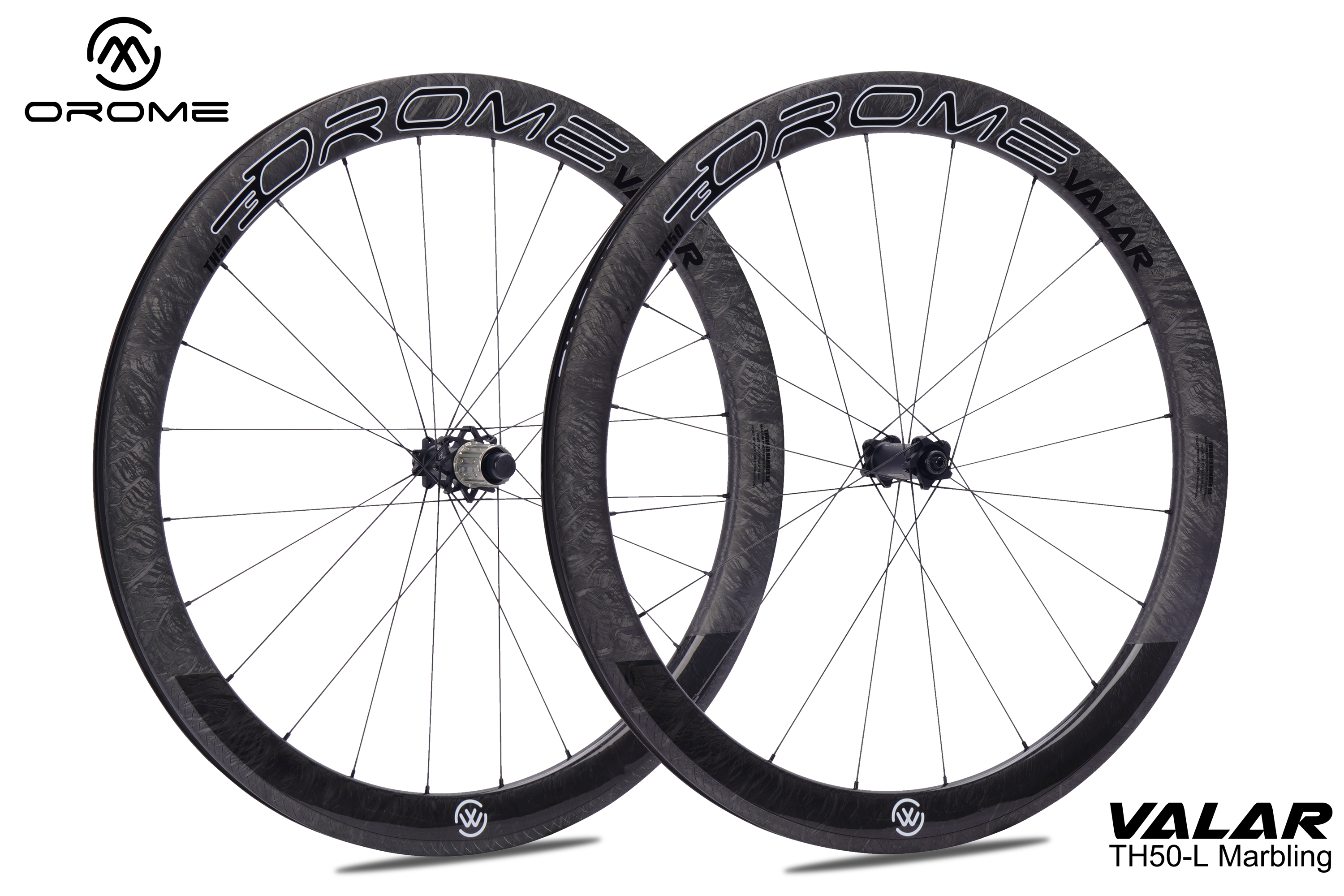 OROME VALAR TH50 Carbon Road Rim Brake Wheelsets, Rim Brake Carbon