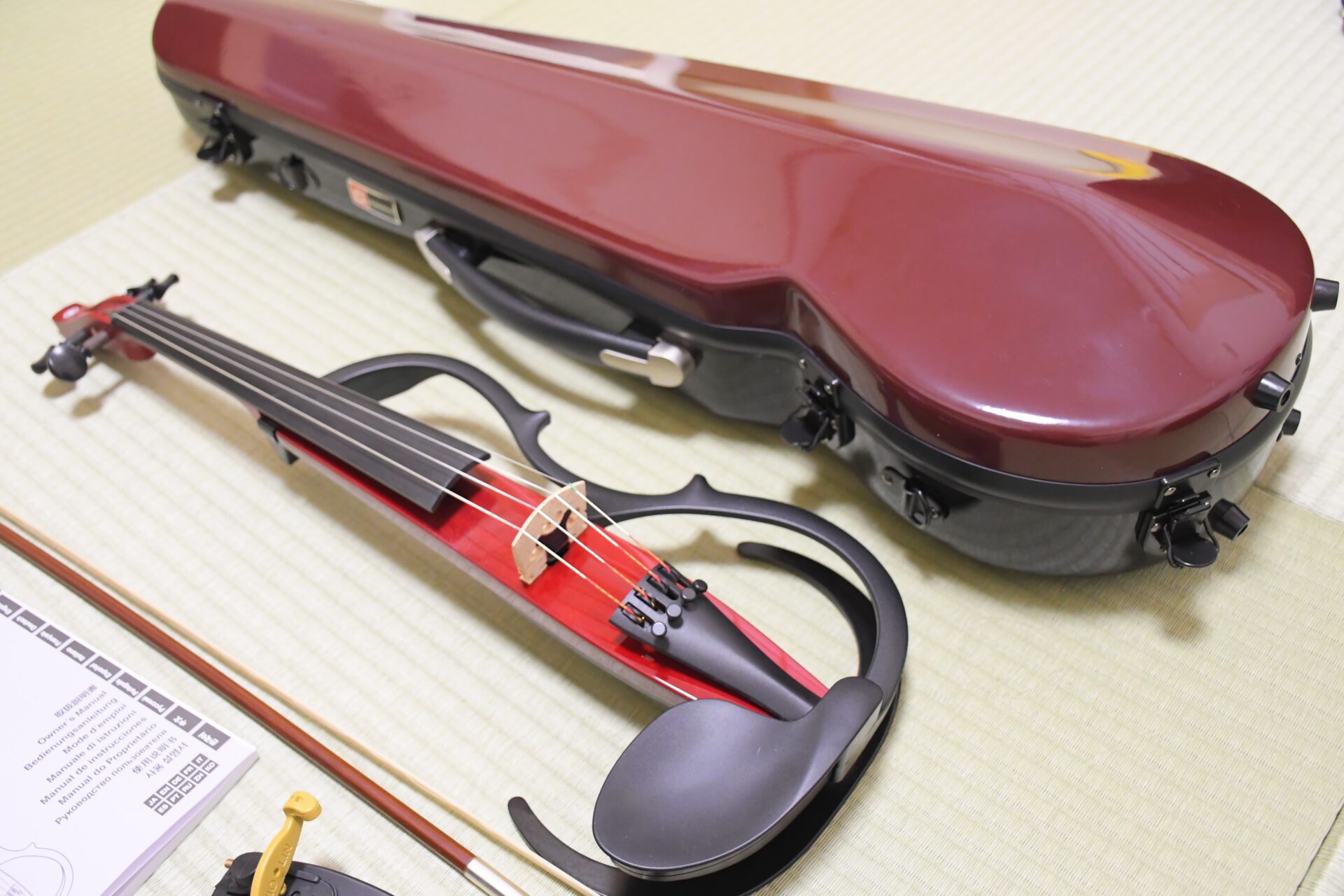 YAMAHA YSV104S RD】サイレントバイオリンを弾いてみた感想 - エリーゼ