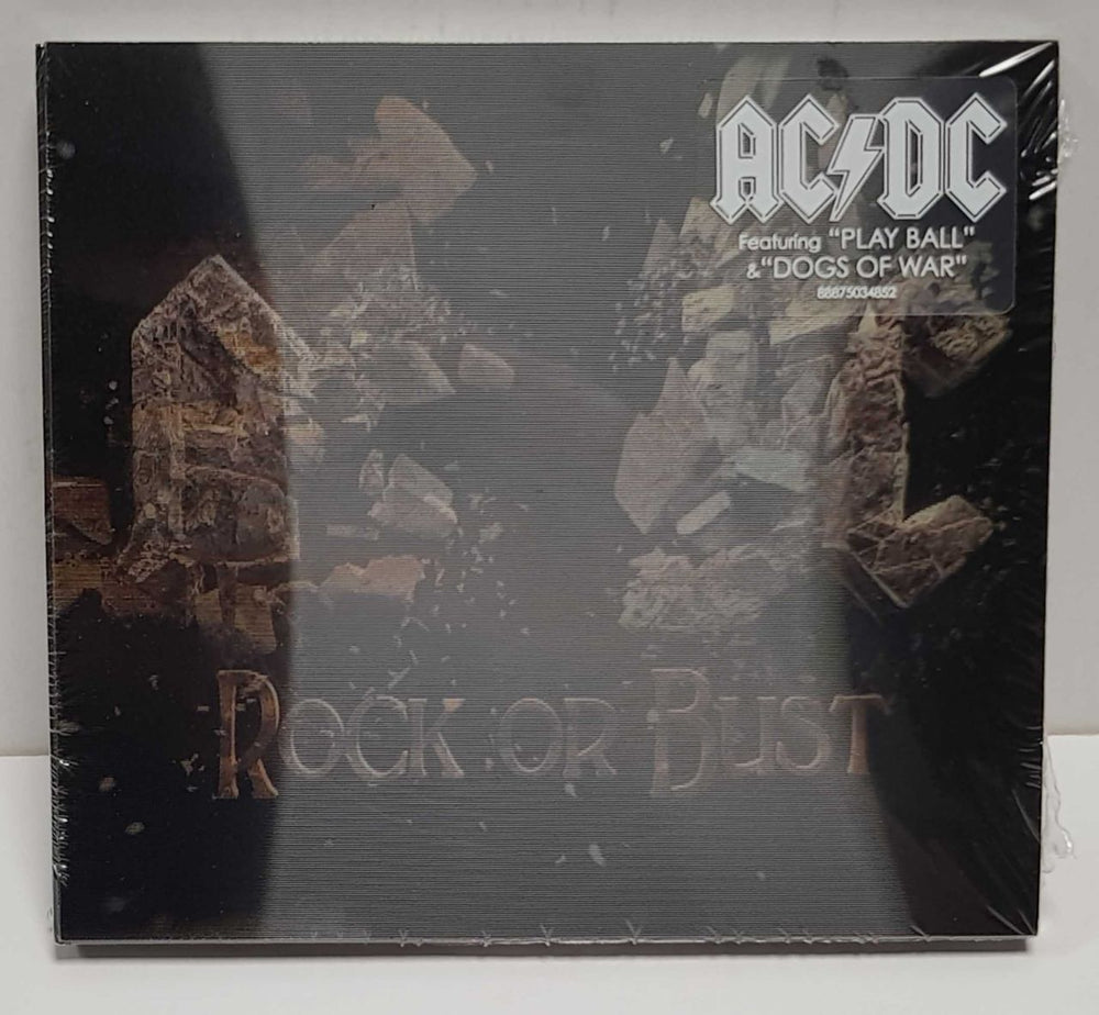 AC/DC Rock Or Bust - World Tour Exclusive Collector's Box Set + CD
