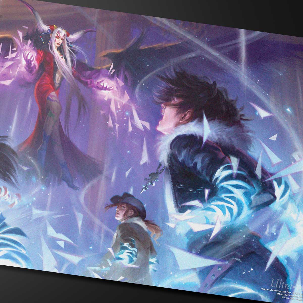 mtg FF ユウナ クラウド セフィロス プレイマット 3枚セット ユウナ