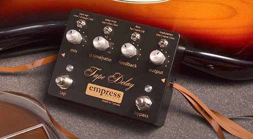 エフェクター批評 vol.8 Empress Effects/Tape Delay | アンブレラ