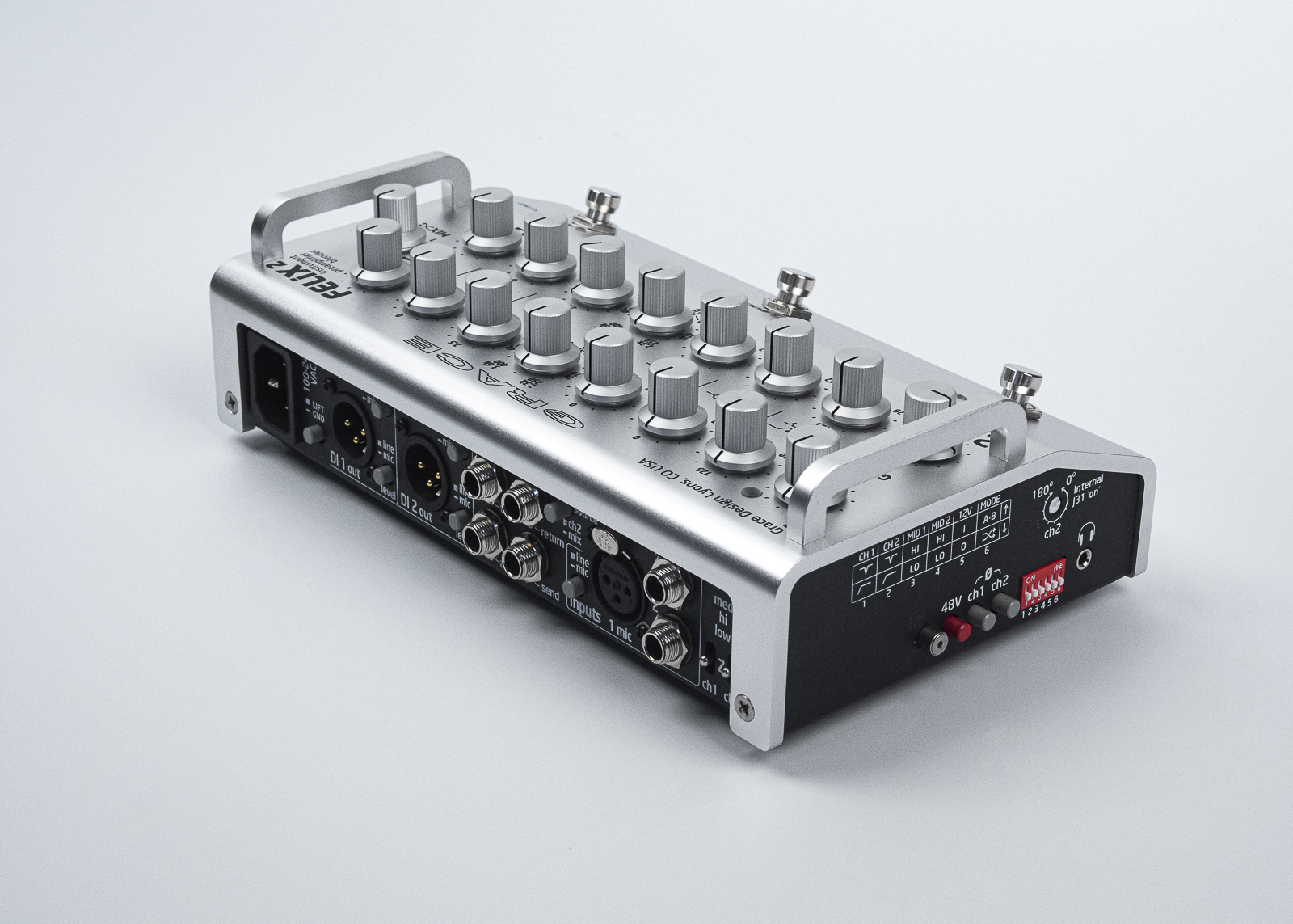 エレクトリック・バイオリン用のプリアンプとしてのGRACE design