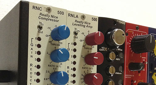 FMR Audioの定番コンプ2機種がAPI 500モジュールになりました