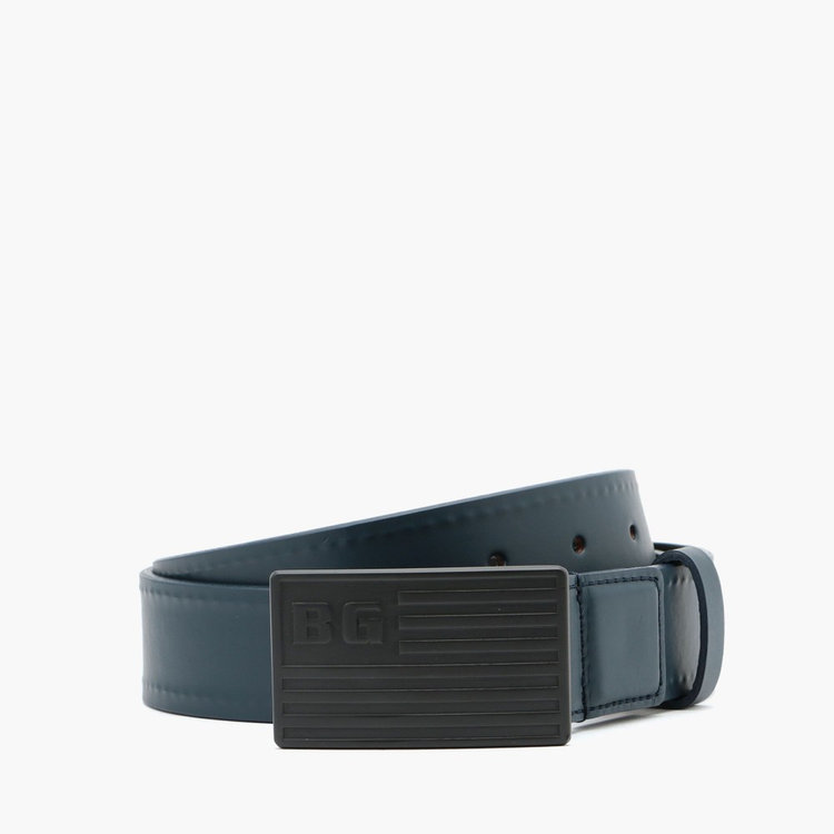 BG BUCKLE LEATHER BELT（BG バックルレザーベルト）（BRG191M38