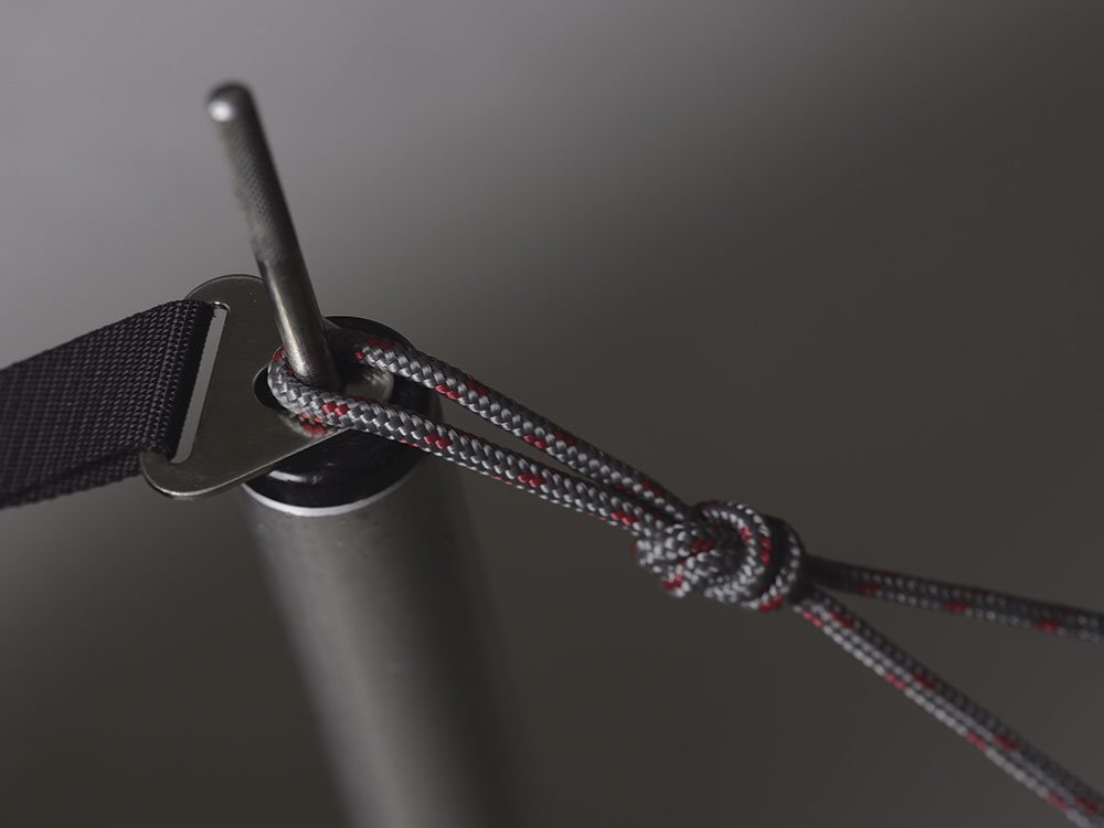 snow peak スノーピーク ウイングポールレッド 280cm タープ テント