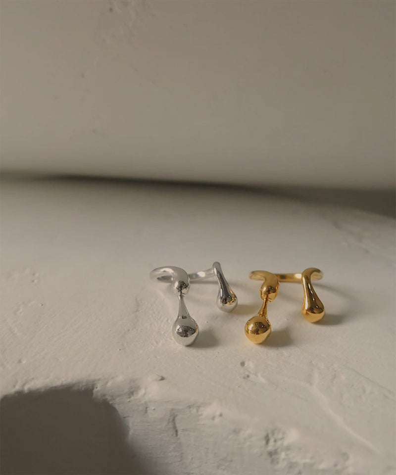 Cellule W Drop Ring – un by Tomoyo Yoshida | 公式オンラインストア