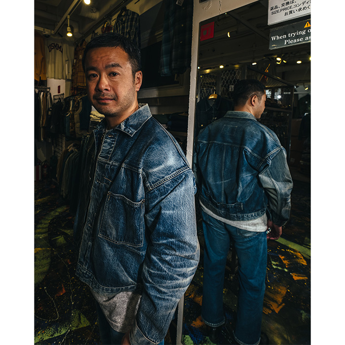 SAINT Mxxxxxx × BerBerJin DENIM JACKET DAMAGE SM-HR8-0000-C39