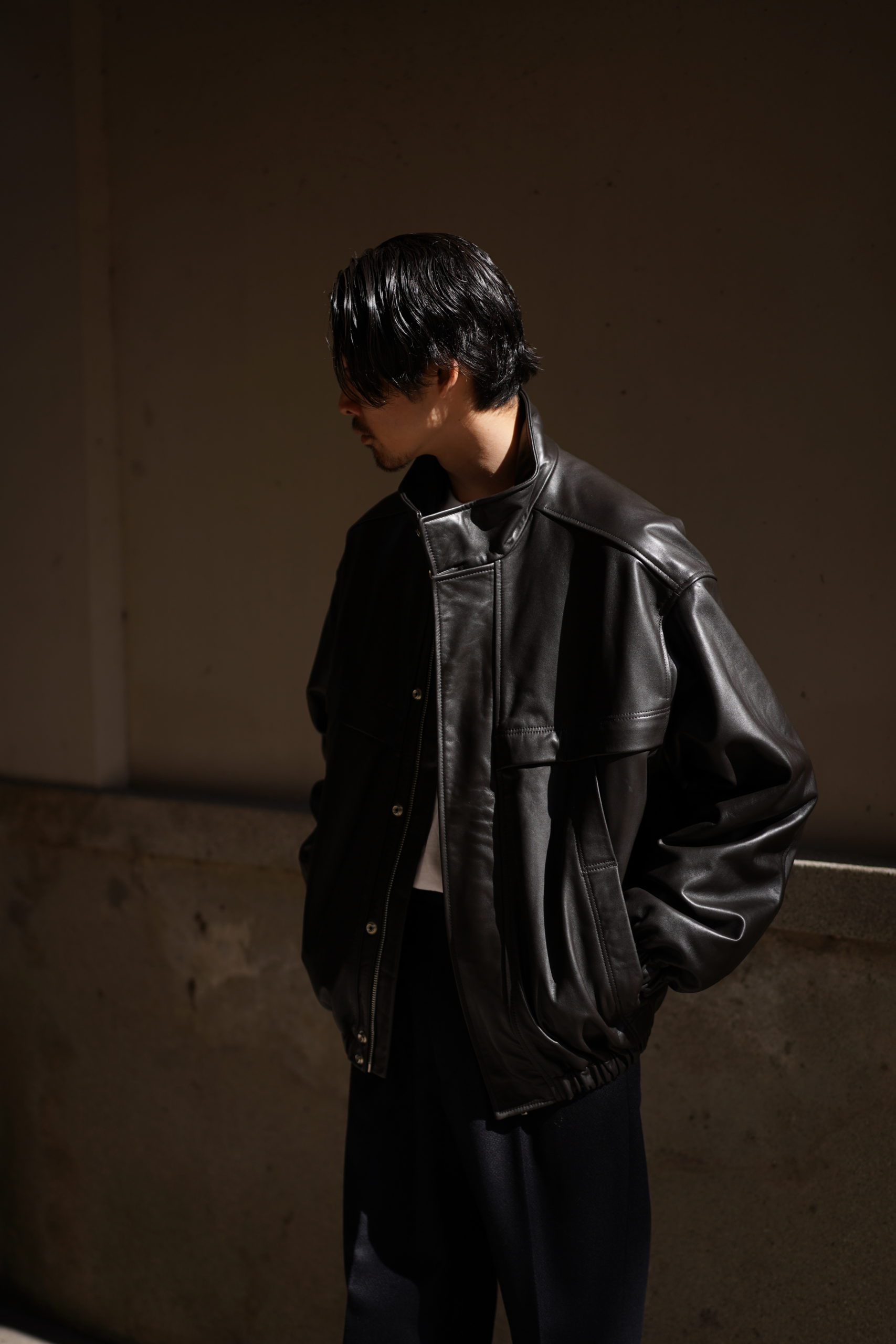 LEMAIRE : BOXY LEATHER BLOUSON | Unlimited -lounge- BLOG