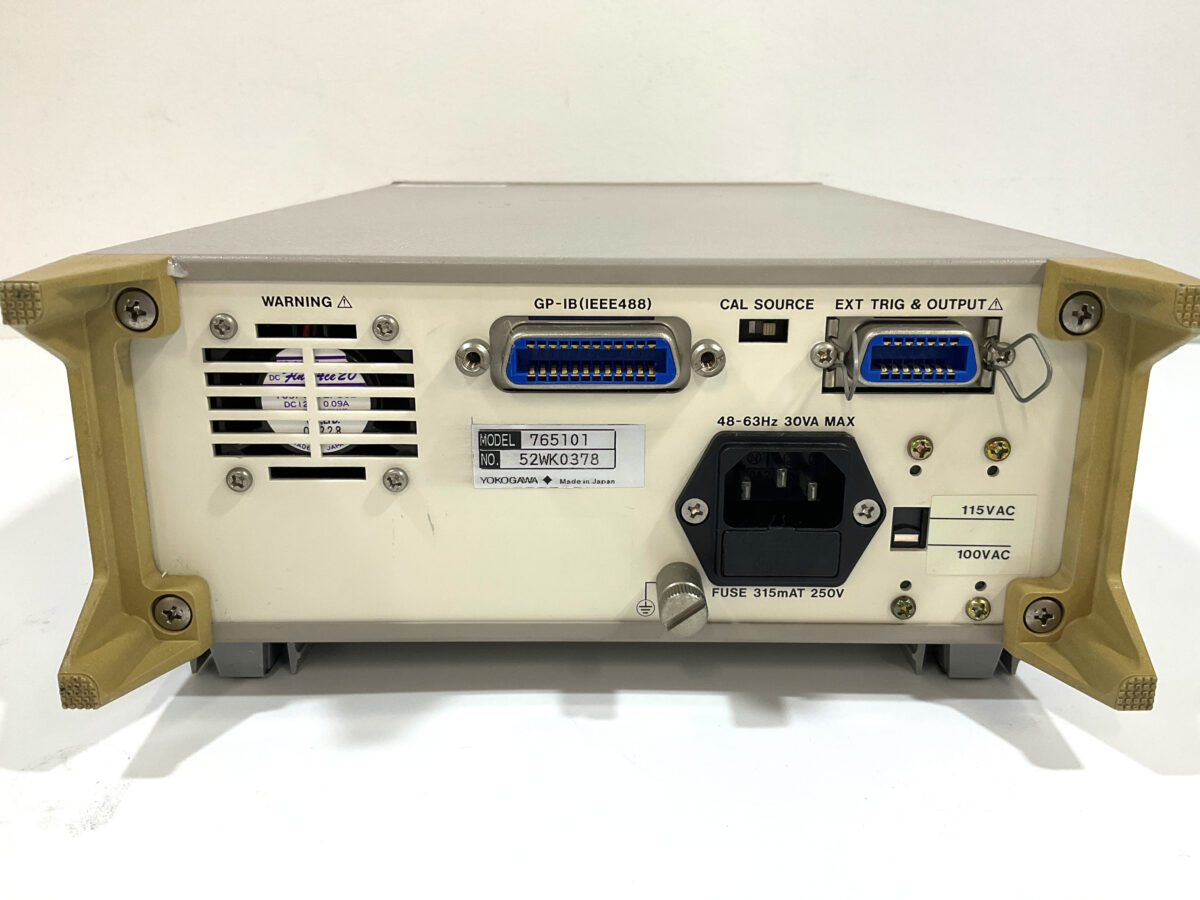 7651-01 プログラマブル 直流電圧/電流発生器 YOKOGAWA／横河計測