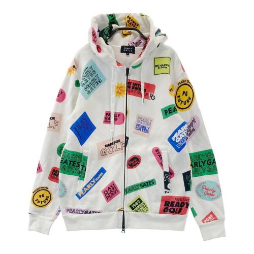 PEARLY GATES パーリーゲイツ ×ディズニー100周年 裏起毛 長袖 ジップ