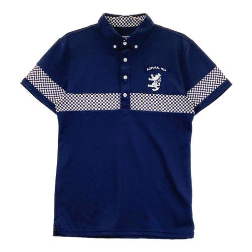 ADMIRAL アドミラル 半袖Tシャツ ボーダー柄 ネイビー系 サイズ：XL