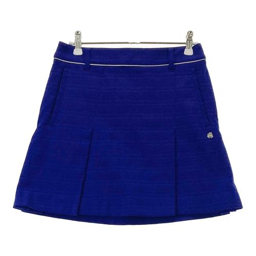 ST ANDREWS セントアンドリュース ストレッチ プリーツスカート 総柄