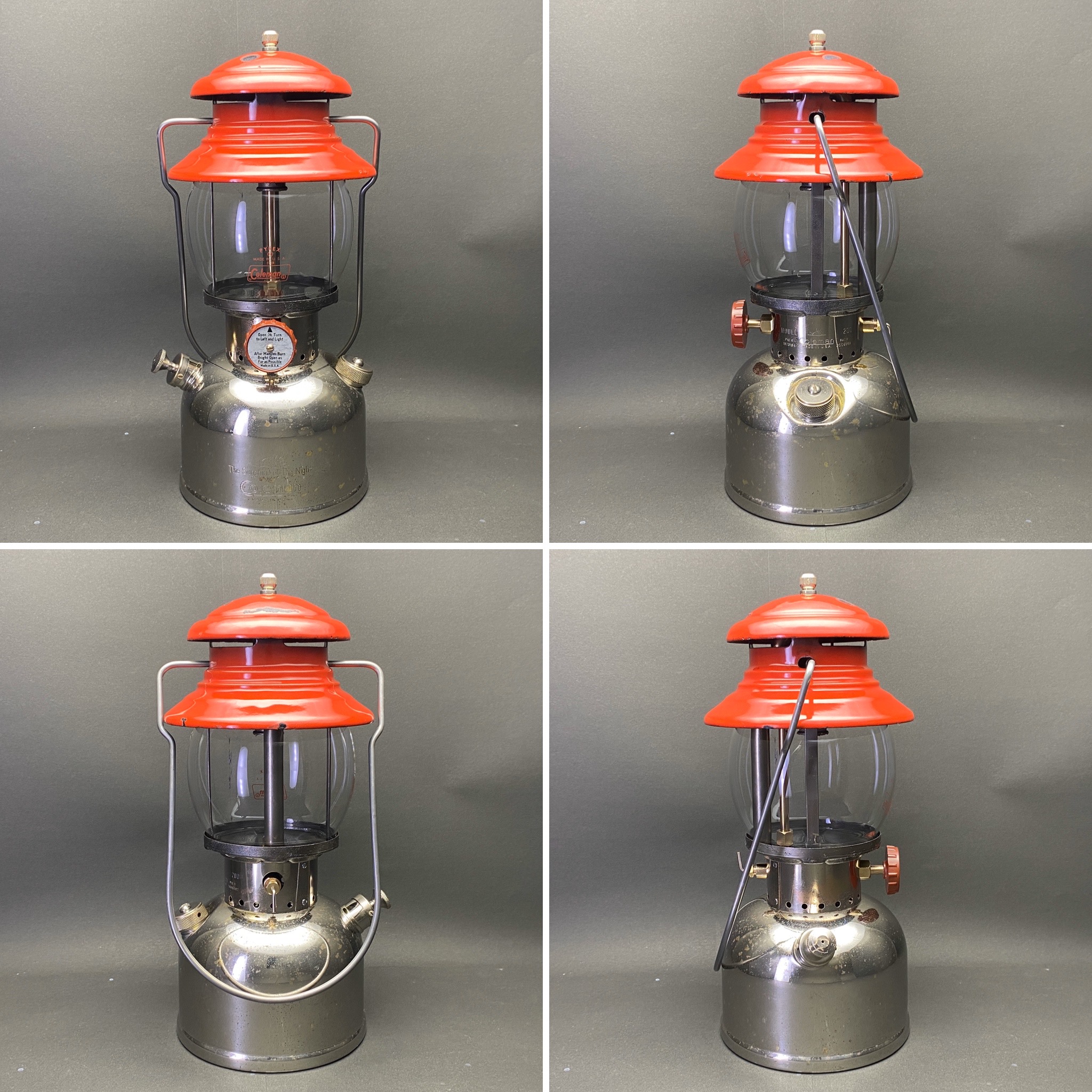 1950s COLEMAN 200 USA LANTERN | U's Lantern