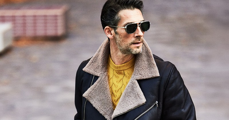 いま買って春まで使える「モテるレザー」、イケオジはムートン