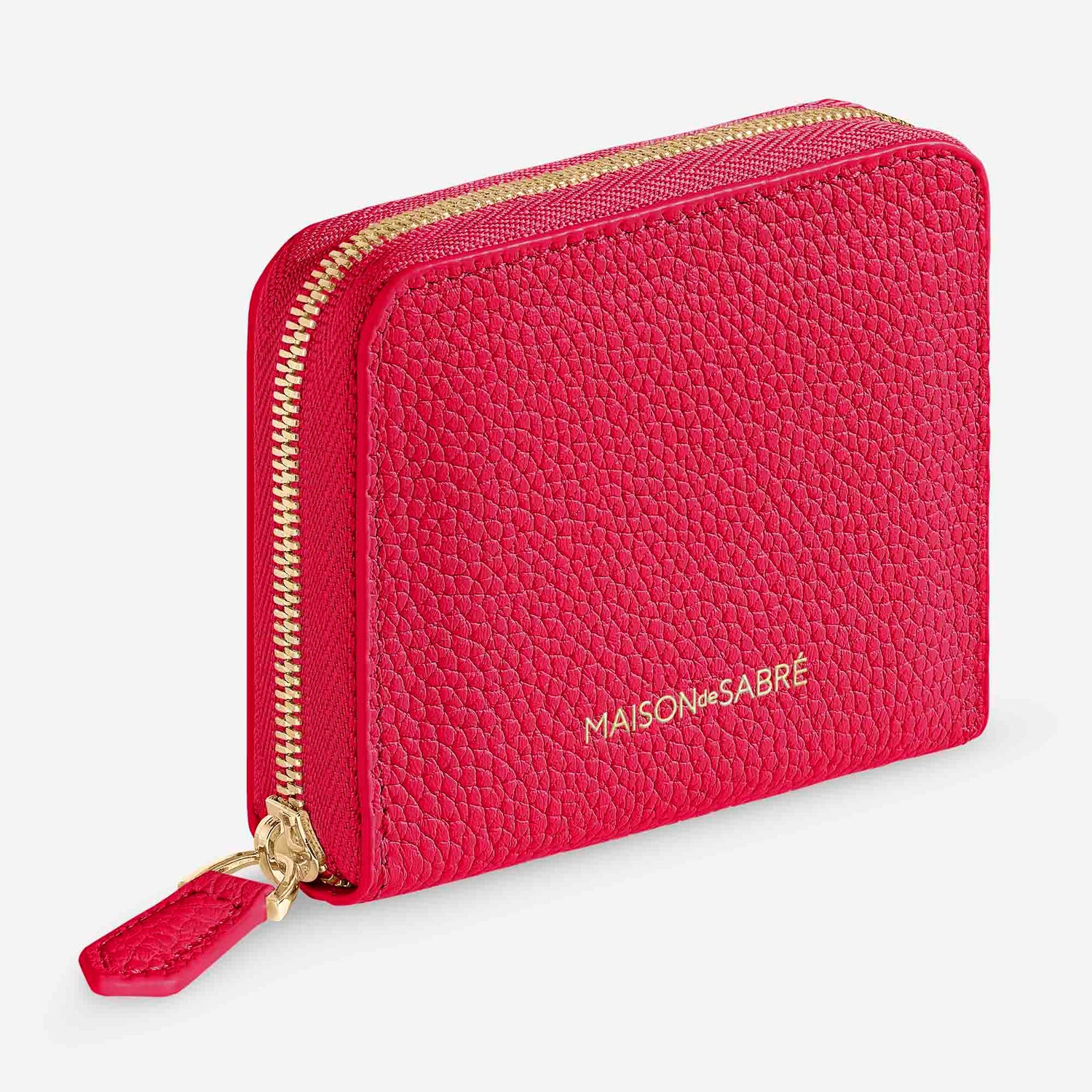 Leather Zip Wallet – MAISON de SABRÉ
