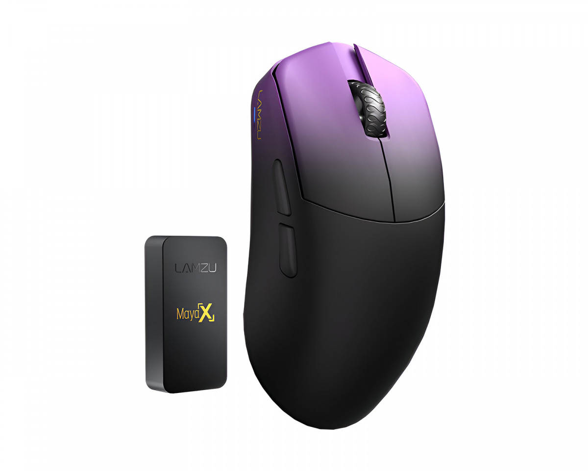 Lamzu MAYA X Wireless Gaming Mouse - Purple Shadow - us.MaxGaming.com