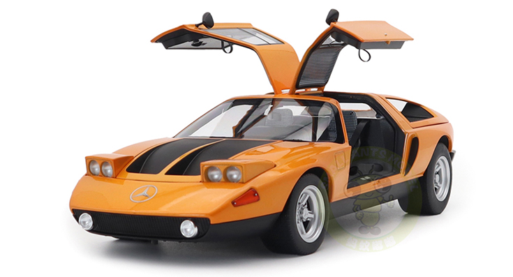 1/18 Mercedes Benz C111/II 1970 Norev 183050 White Autumn Metallic