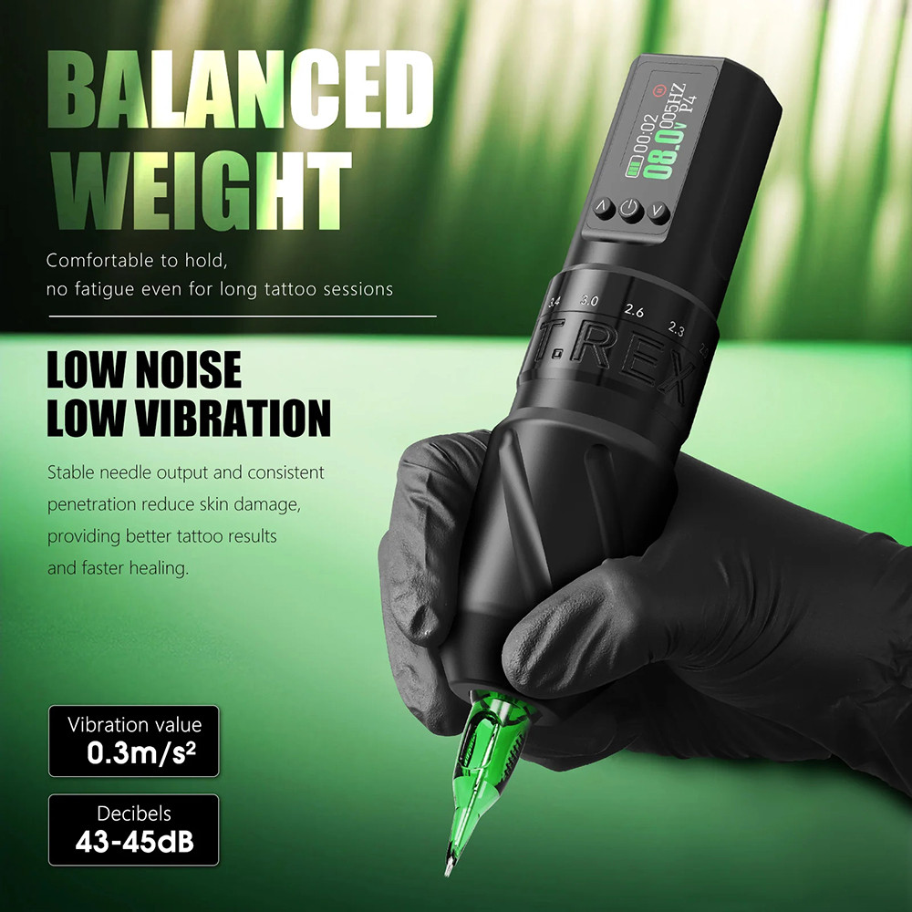 US$ 99.00 - New T-Rex V1 Wireless Tattoo Battery Pen Machine With