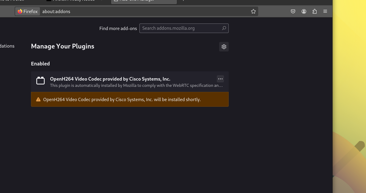 H264 issue in fedora - Fedora Discussion