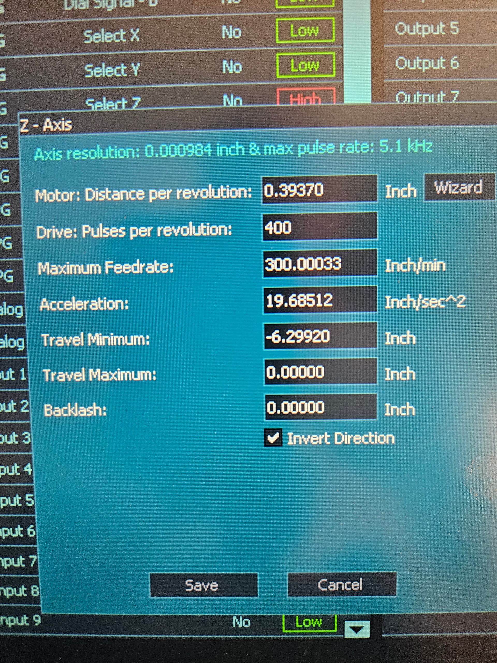 Z Motor Alarm at Cycle Start - Onefinity CNC Forum