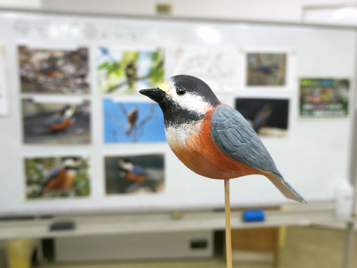 バードカービング第2弾はヤマガラ | てんこもりDays