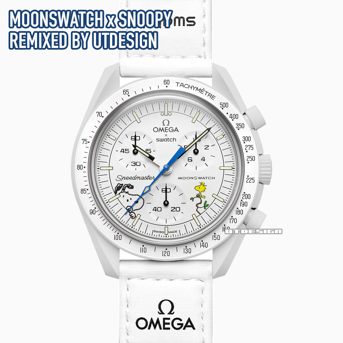 SNOOPY MOONSWATCH / MADE IN CHINA | UTDESIGN