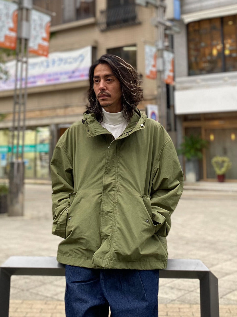 audience 綿ナイロン高密度ポプリン M-51 ショートモッズパーカー｜UTSURA