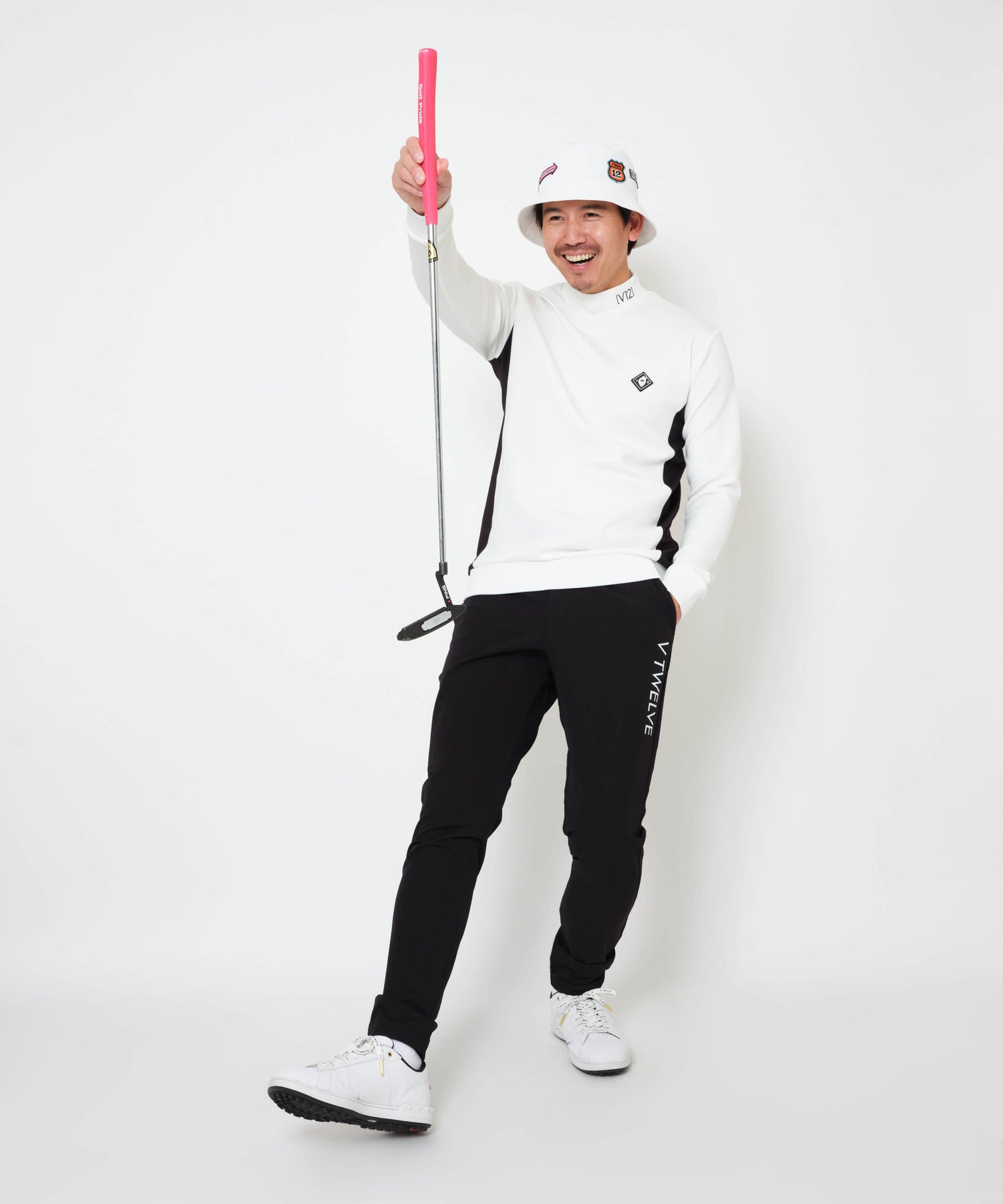 V12] ゴルフ メンズ モックネック DOT RIB L/S MOCK | 【公式通販】