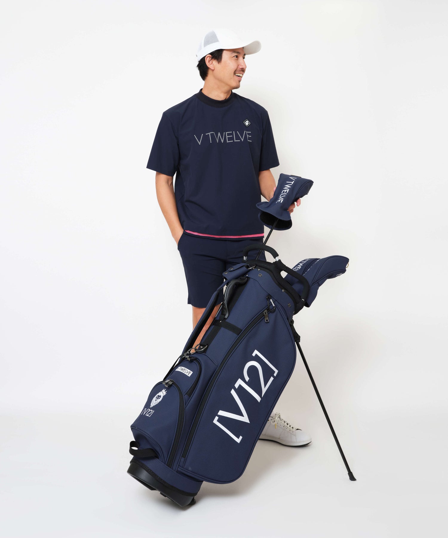 V12] ゴルフ メンズ,レディース キャディバッグ PUNCHING CB | 【公式