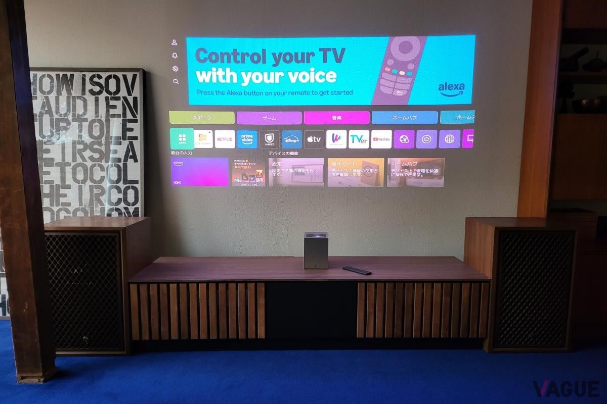 未来のテレビの最適解!? “4K×超短焦点×webOS”で13万円台～の