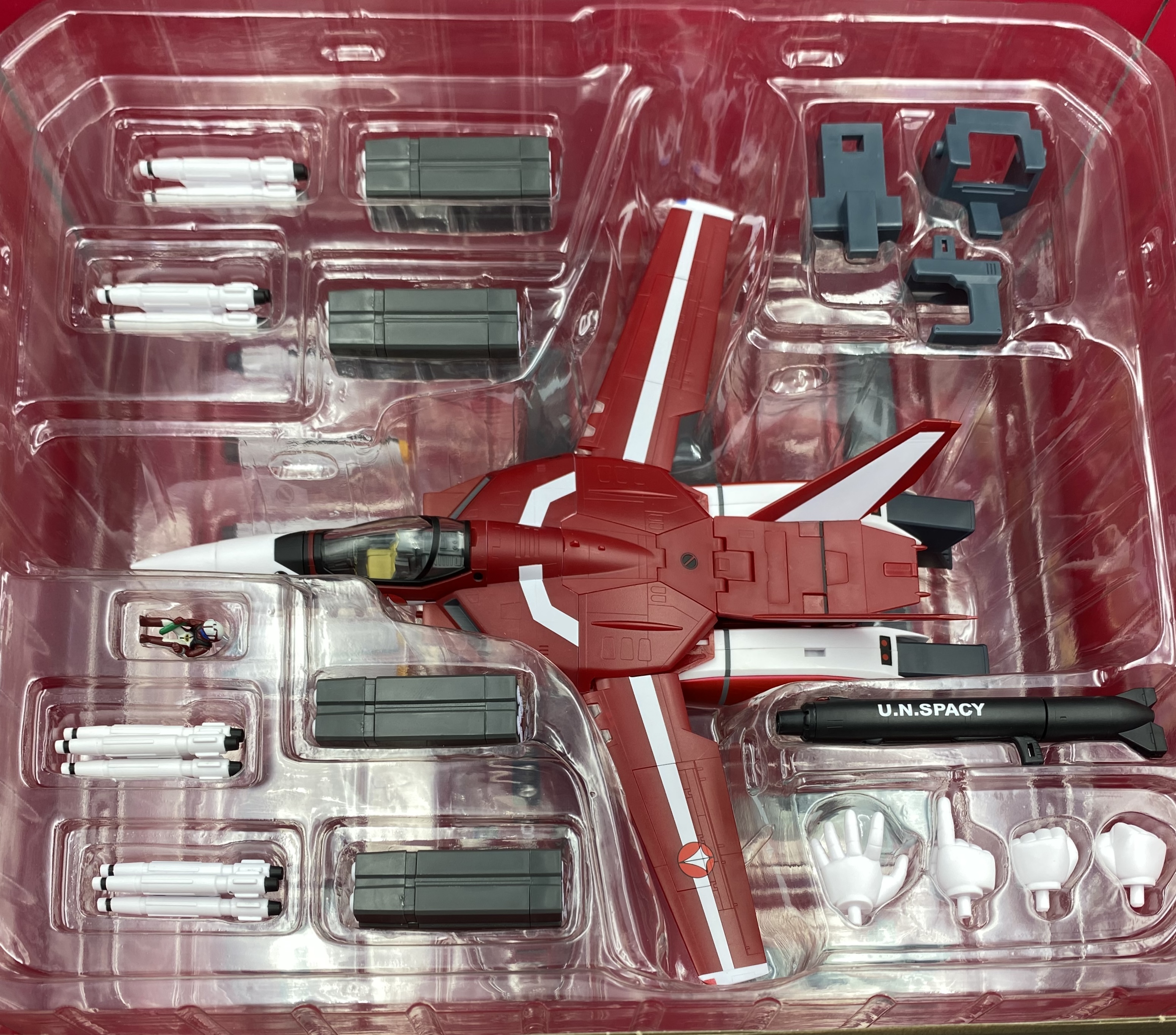 バルキリー格納庫 - アルカディア VF-1J スーパーバルキリー ミリア機