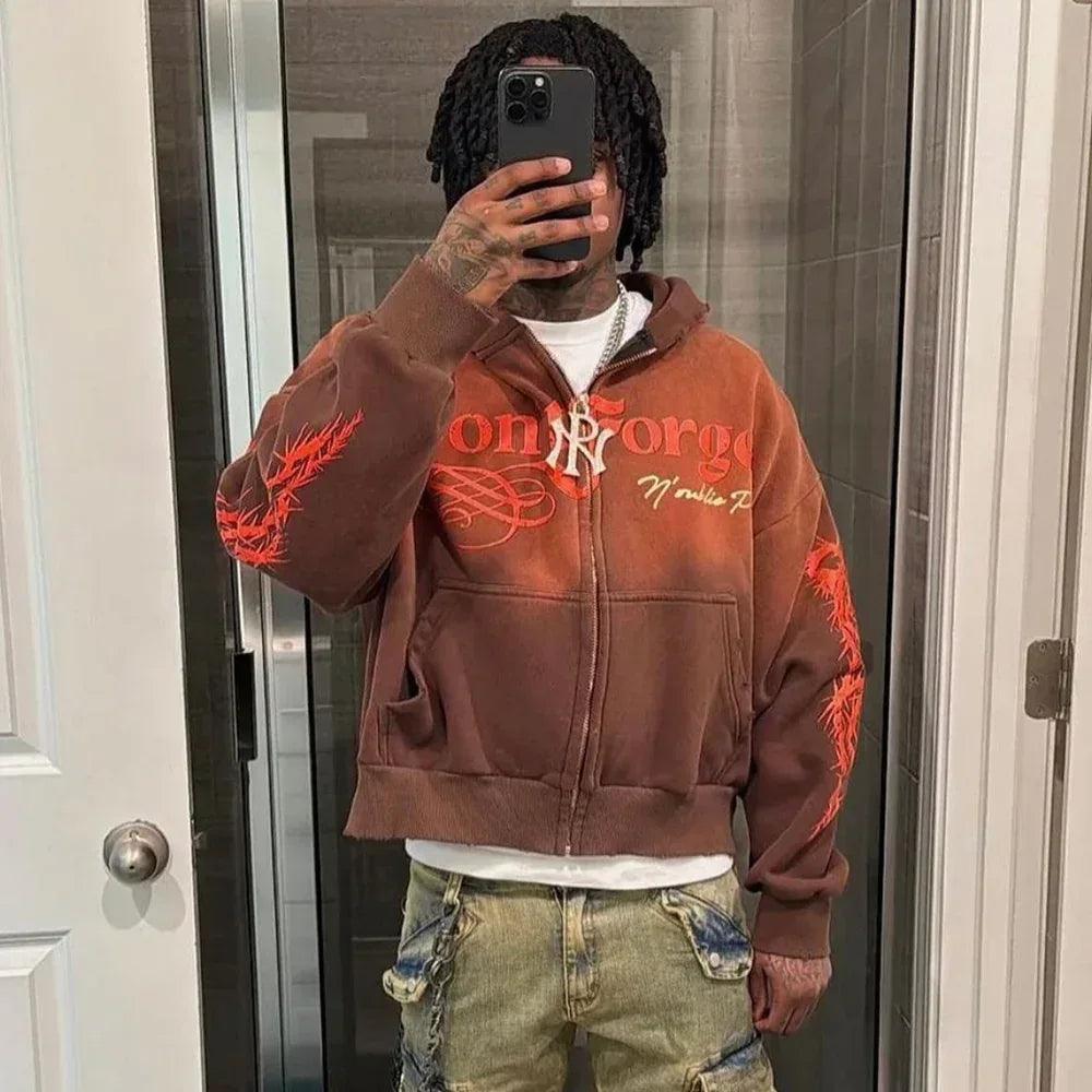 NOUBLIE PAS(ヌーブリーポー) 商品ページ - Reposado Zip-Up Hoodie