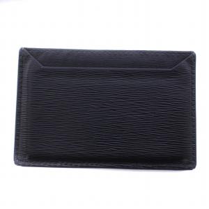 カードケース 定期入れ 名刺入れ ロゴ レザー 黒 ブラック（2024/12/01