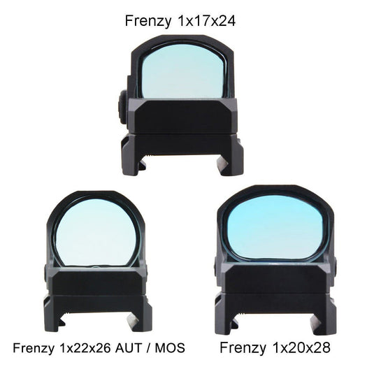 Large Window | Frenzy-X 1x22x26 AUT Red Dot Sight for Glock® 17/19