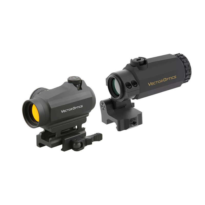 Red Dot Sight 3MOA Maverick 1x22 GenII & 3x22 Magnifier MIL Combo